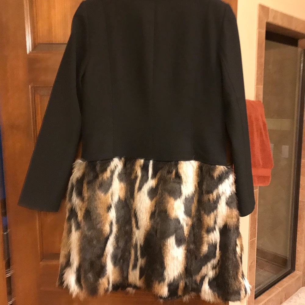 Trina Turk Valerian faux fur jacket - Picture 3 of 5